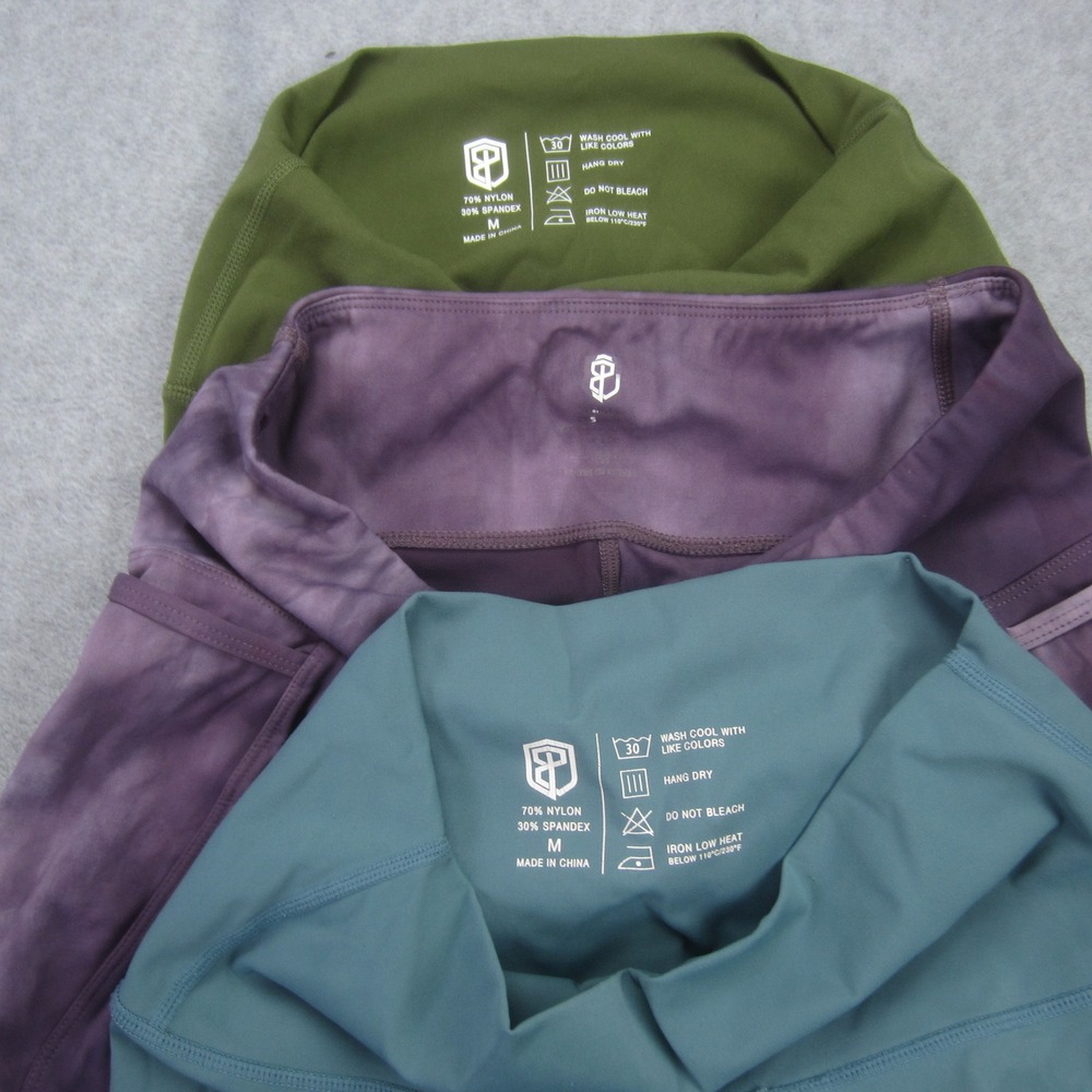 Lot of 3 Born Primitive Leggings Womens Medium Athletic Yoga Compression - Picture 4 of 14